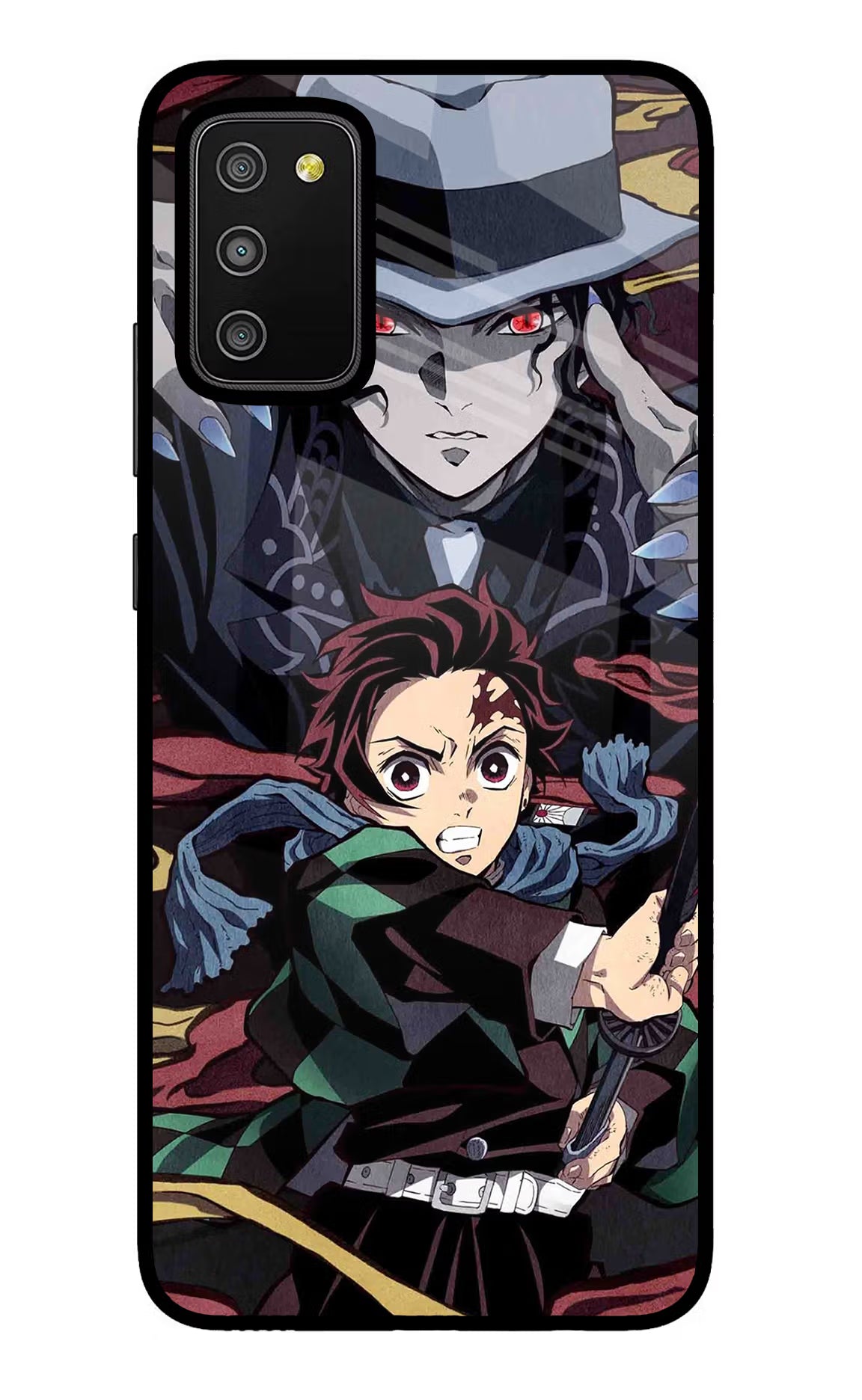 Demon Slayer Samsung M02s Glass Case
