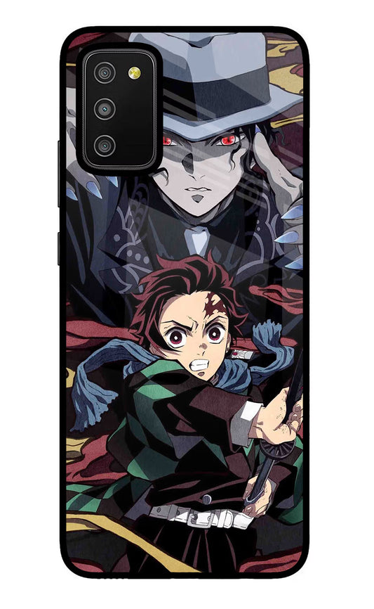 Demon Slayer Samsung M02s Glass Case