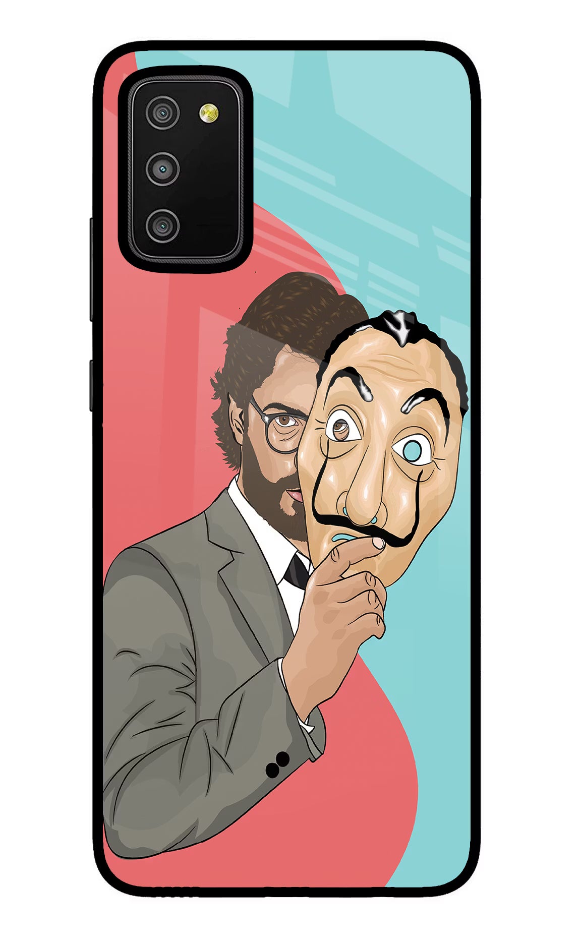 Professor Samsung M02s Glass Case