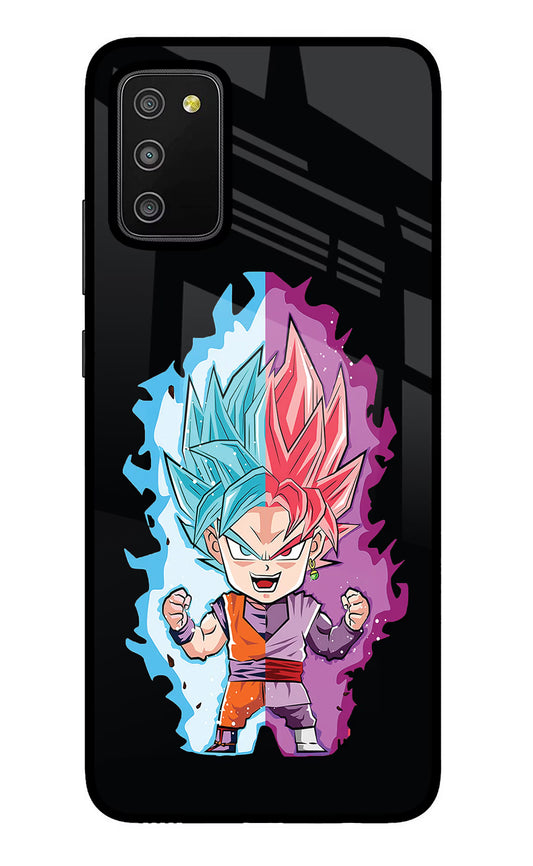 Chota Goku Samsung M02s Glass Case