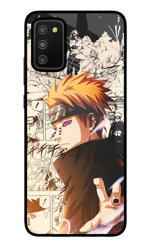 Pain Anime Samsung M02s Glass Case