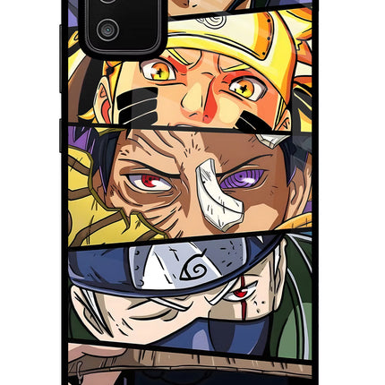 Naruto Character Samsung M02s Glass Case Back Cover by Casekaro