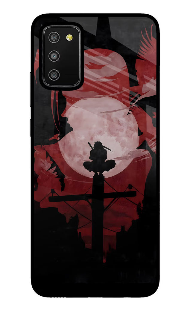 Naruto Anime Samsung M02s Glass Case Back Cover by Casekaro