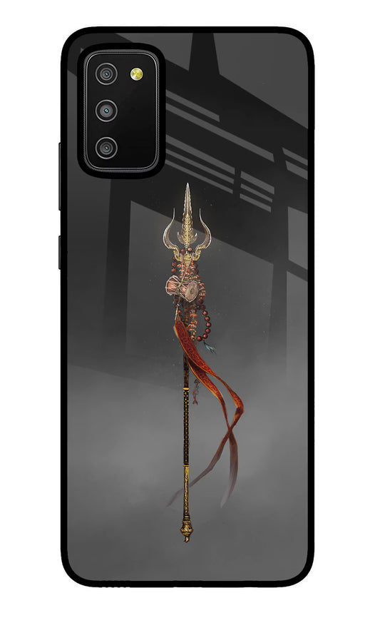 Shiv Trishul Samsung M02s Glass Case