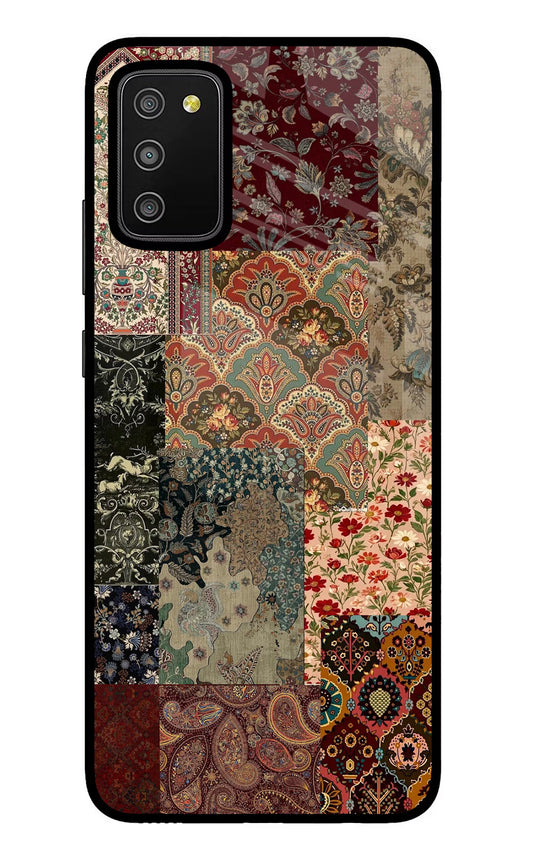 Desi Print Samsung M02s Glass Case