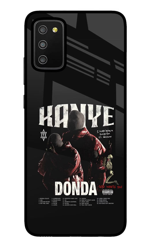 Donda Kanye West Samsung M02s Glass Case