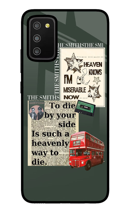 The Smiths Samsung M02s Glass Case