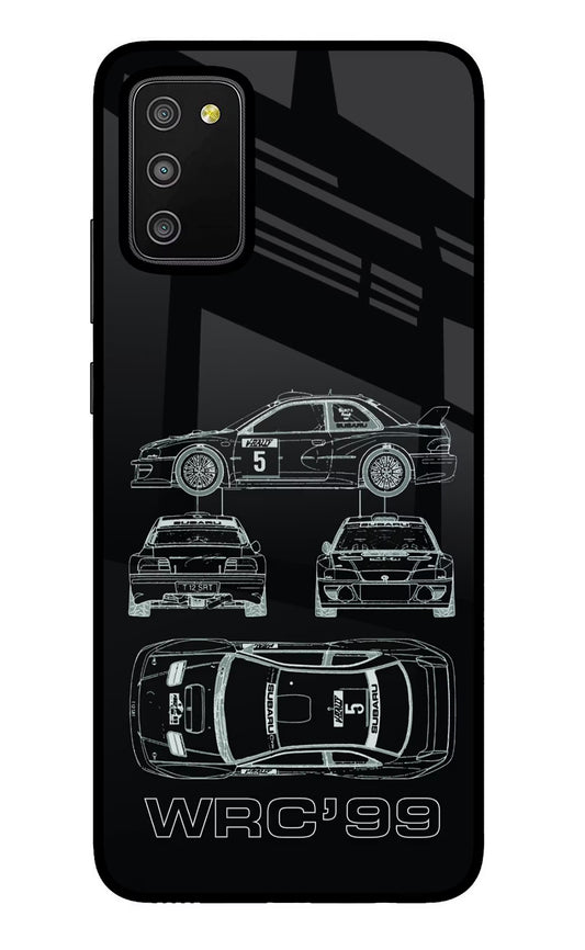 WRC'99 Samsung M02s Glass Case