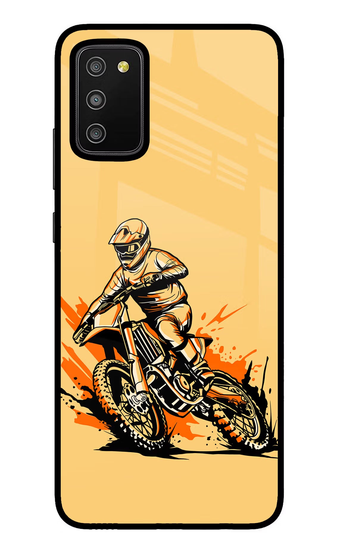 Off-Road Fury Samsung M02s Glass Case