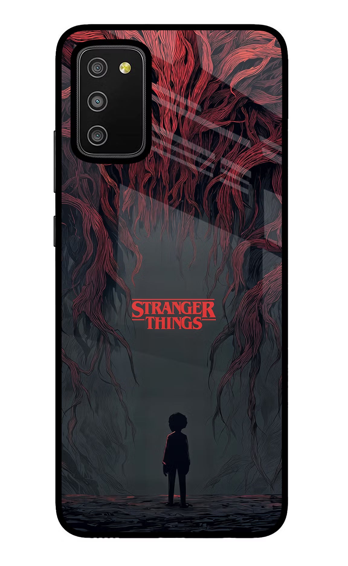 Ordinary Things Dark Side Samsung M02s Glass Case Back Cover by Casekaro