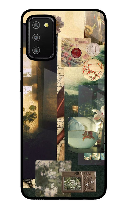 Summer Samsung M02s Glass Case