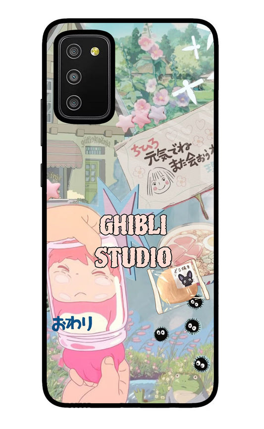 Studio Ghibli Samsung M02s Glass Case