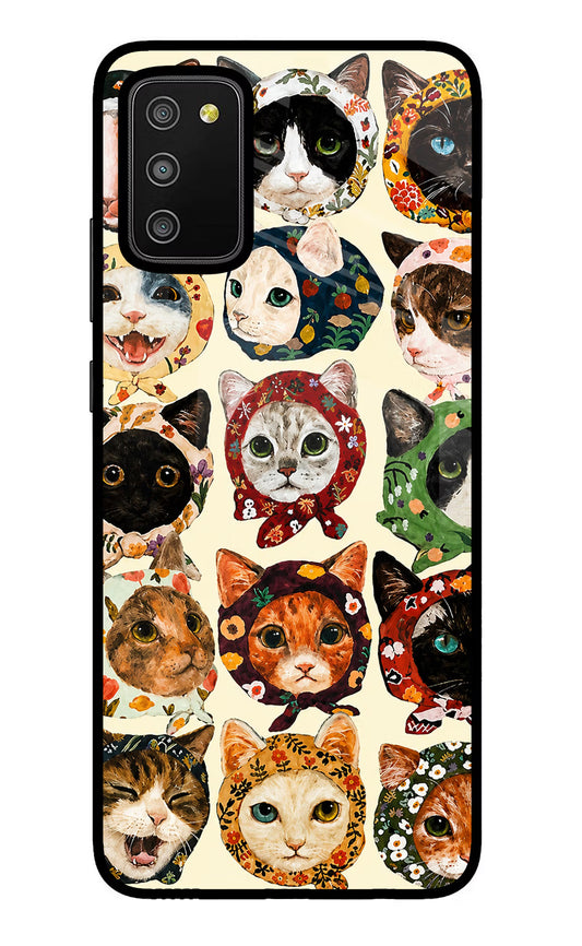 Cool Cat Samsung M02s Glass Case
