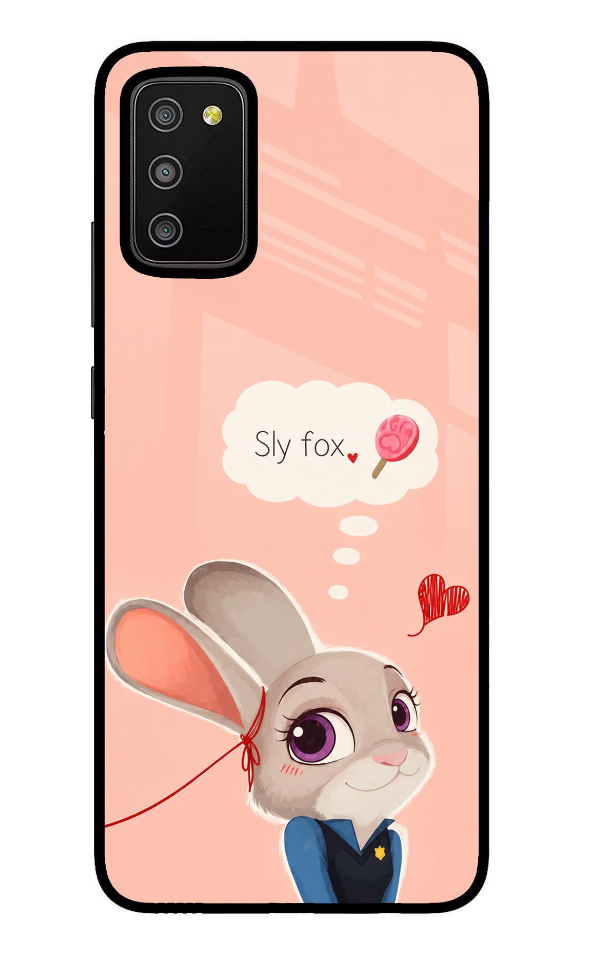 Judy Charm Samsung M02s Glass Case