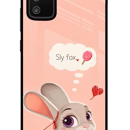 Judy Charm Samsung M02s Glass Case Back Cover by Casekaro