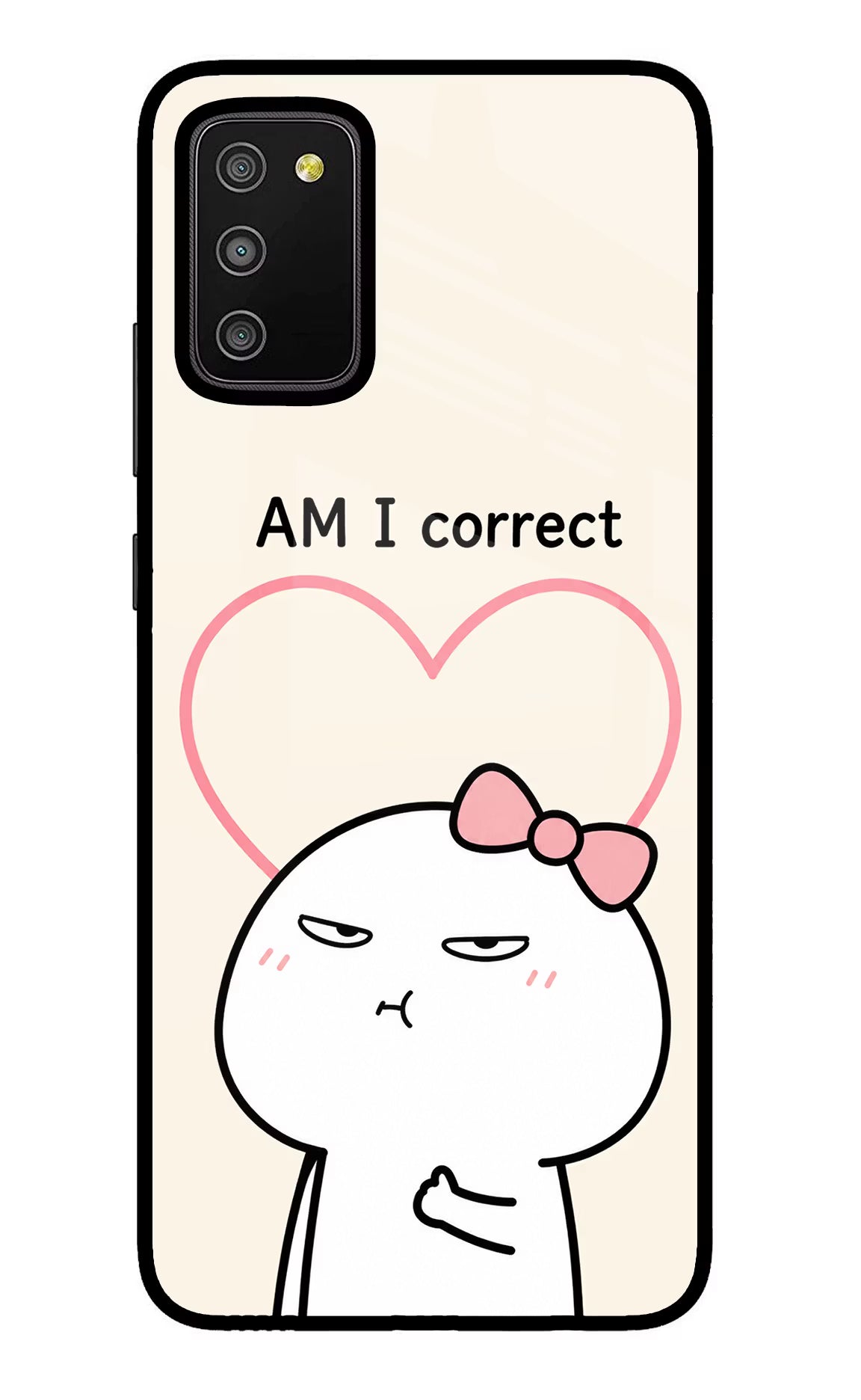 Always Right Samsung M02s Glass Case