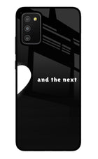 Next World Samsung M02s Glass Case