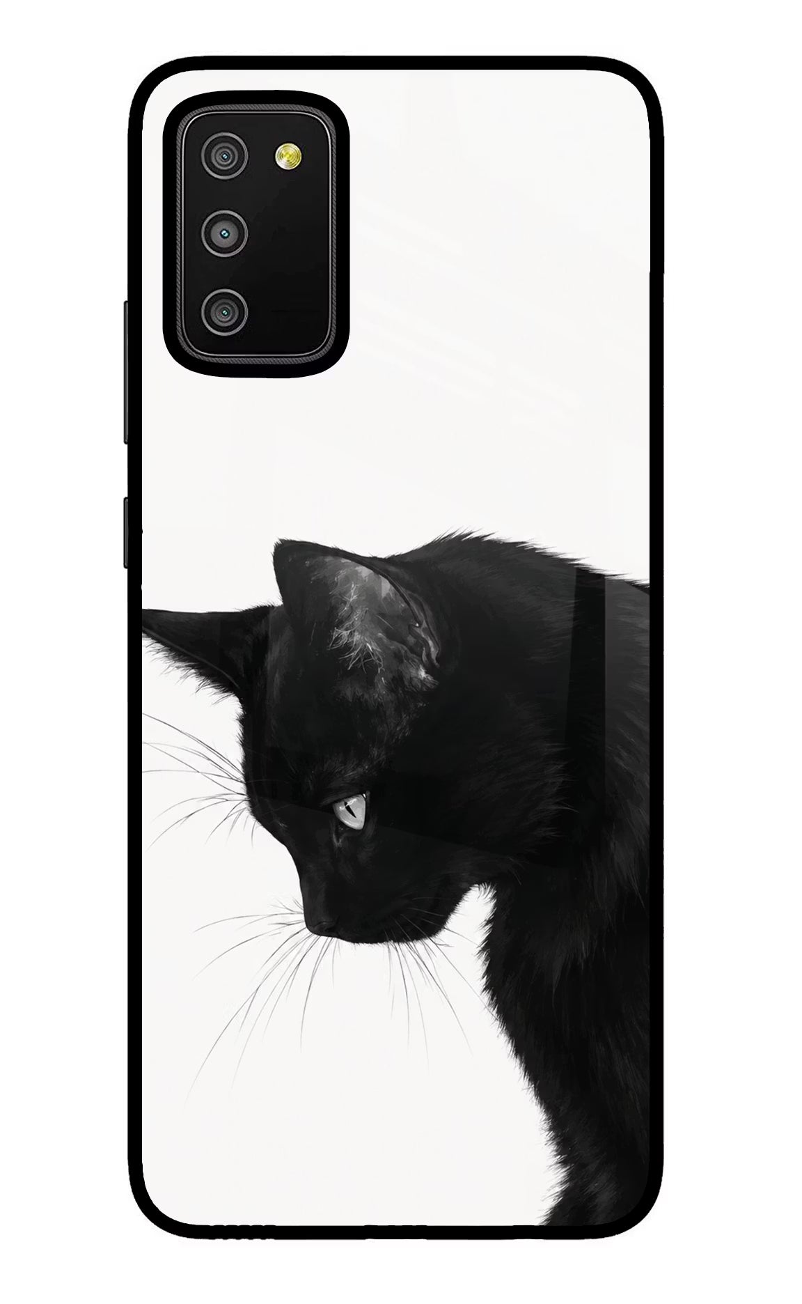 Shadow Gaze Samsung M02s Glass Case