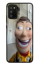 Side Eye Woody Samsung M02s Glass Case