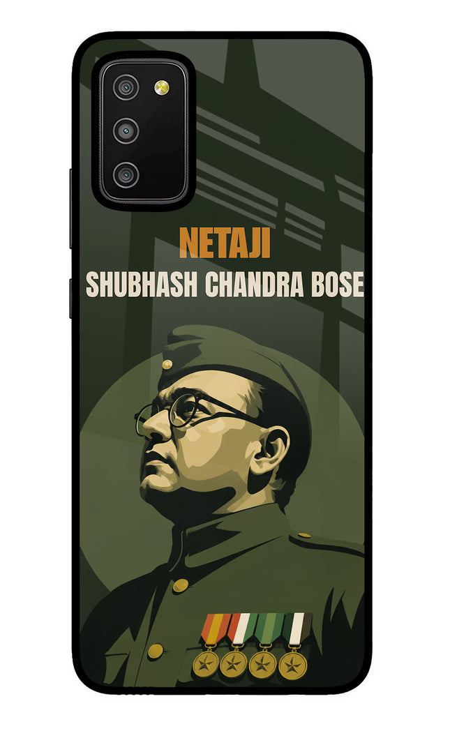 Netaji Legacy Samsung M02s Glass Case