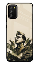 Netaji Rising Samsung M02s Glass Case