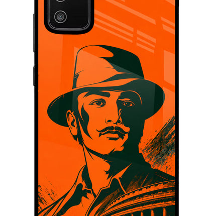 Bhagat Singh Legacy Samsung M02s Glass Case