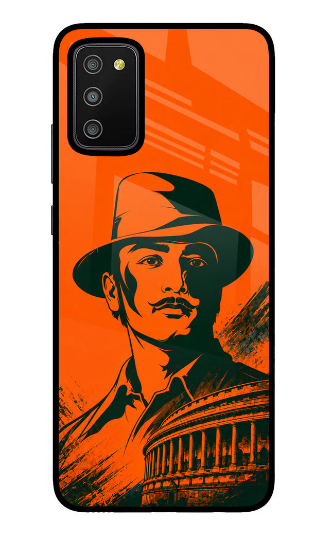 Bhagat Singh Legacy Samsung M02s Glass Case