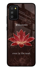 Bloom Samsung M02s Glass Case