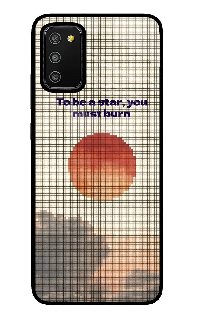 Pixel Sun Samsung M02s Glass Case