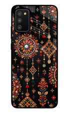 Boho Noir Samsung M02s Glass Case