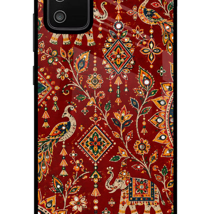 Laal Riwaaz Samsung M02s Glass Case