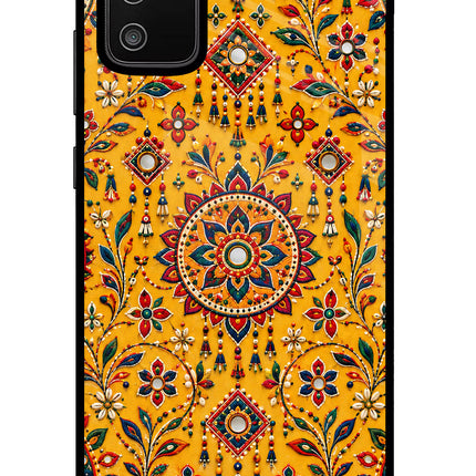 Sunlit Aura Samsung M02s Glass Case