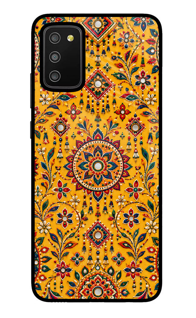 Sunlit Aura Samsung M02s Glass Case