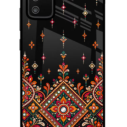Noir Mehfil Samsung M02s Glass Case