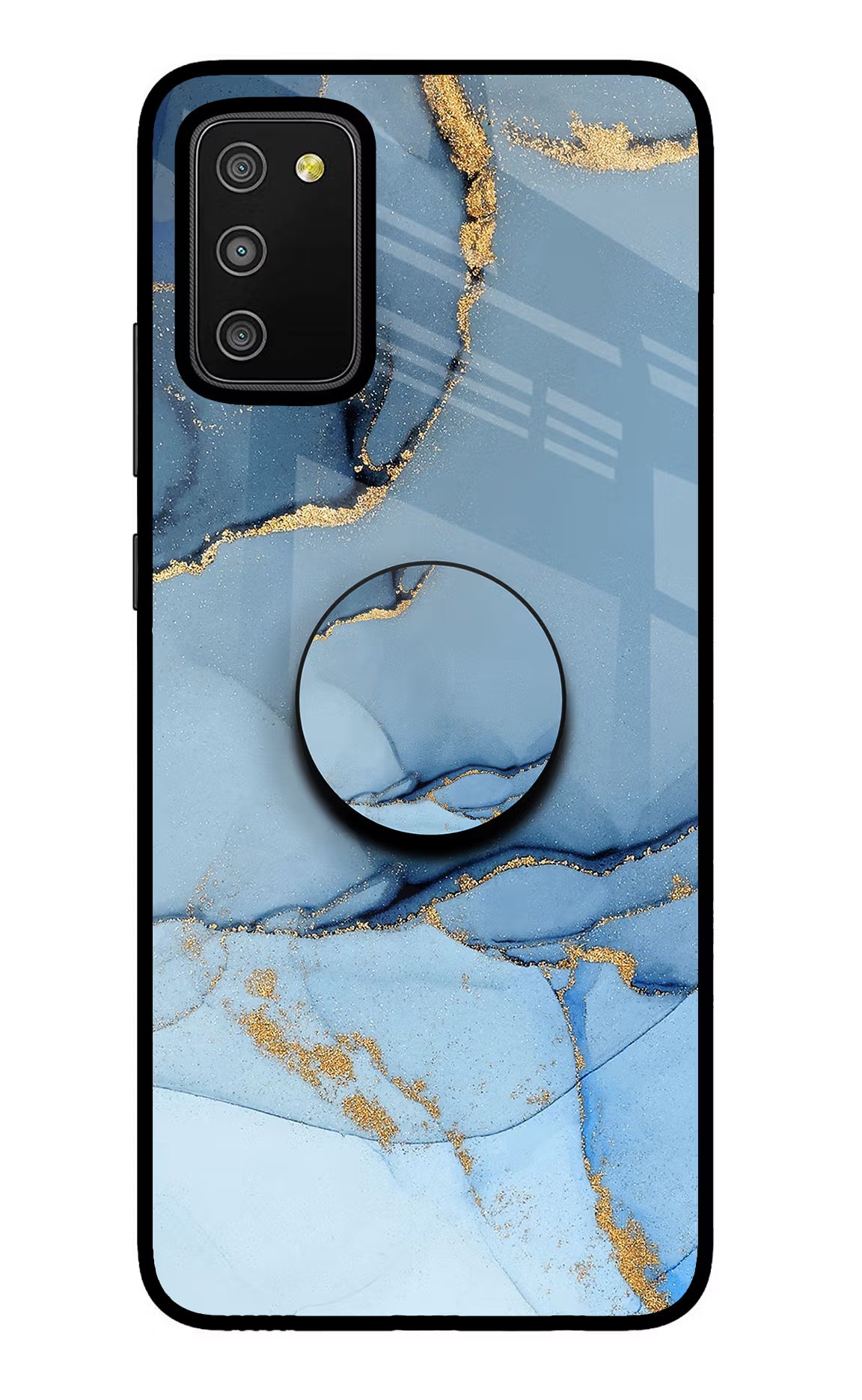 Blue Marble Samsung M02s Pop Case by Casekaro