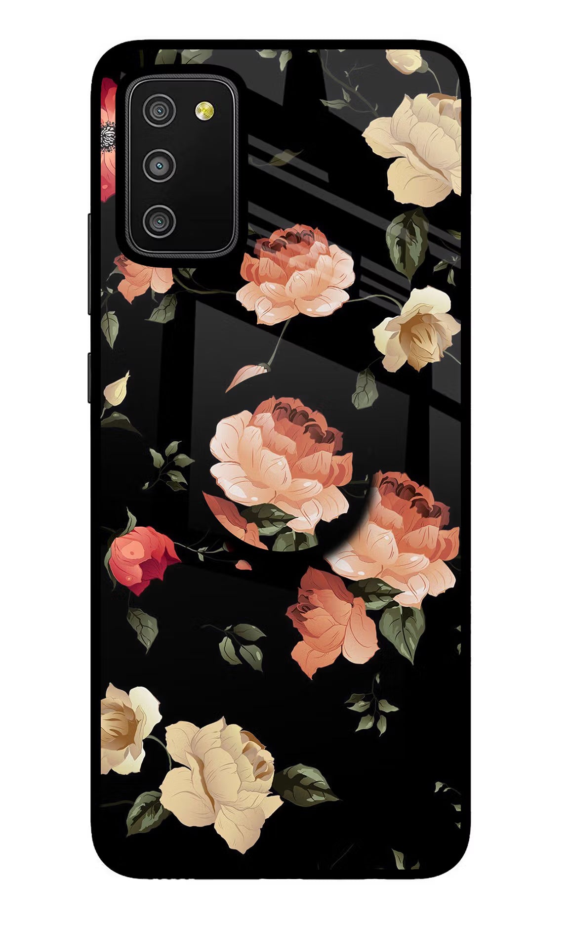 Flowers Samsung M02s Pop Case by Casekaro