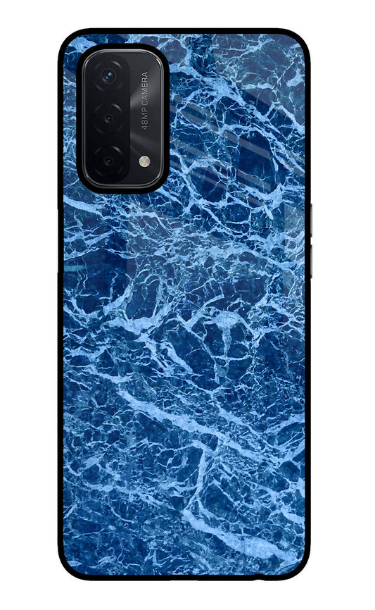 Blue Marble Oppo A74 5G Glass Case