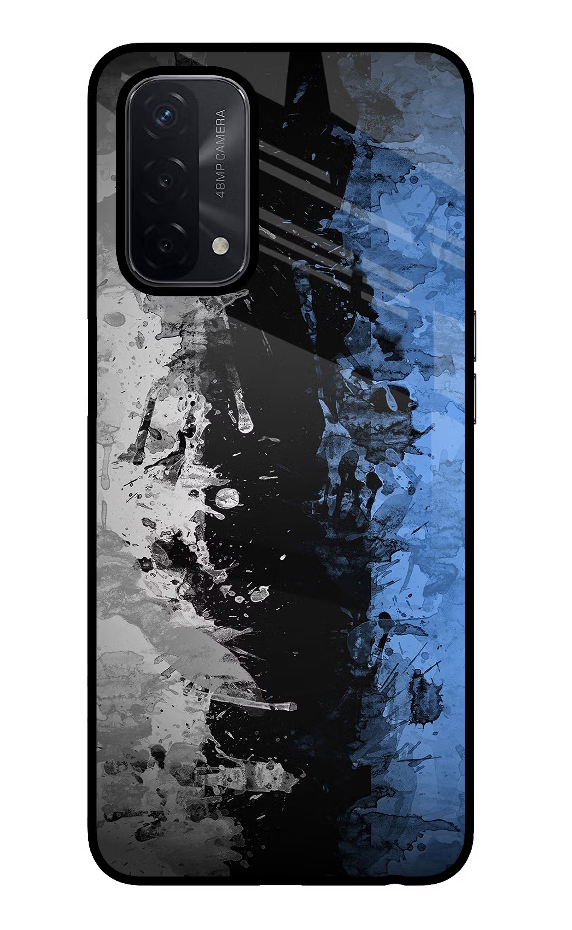 Artistic Design Oppo A74 5G Glass Case Back Cover by Casekaro