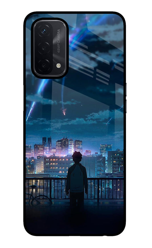 Anime Oppo A74 5G Glass Case