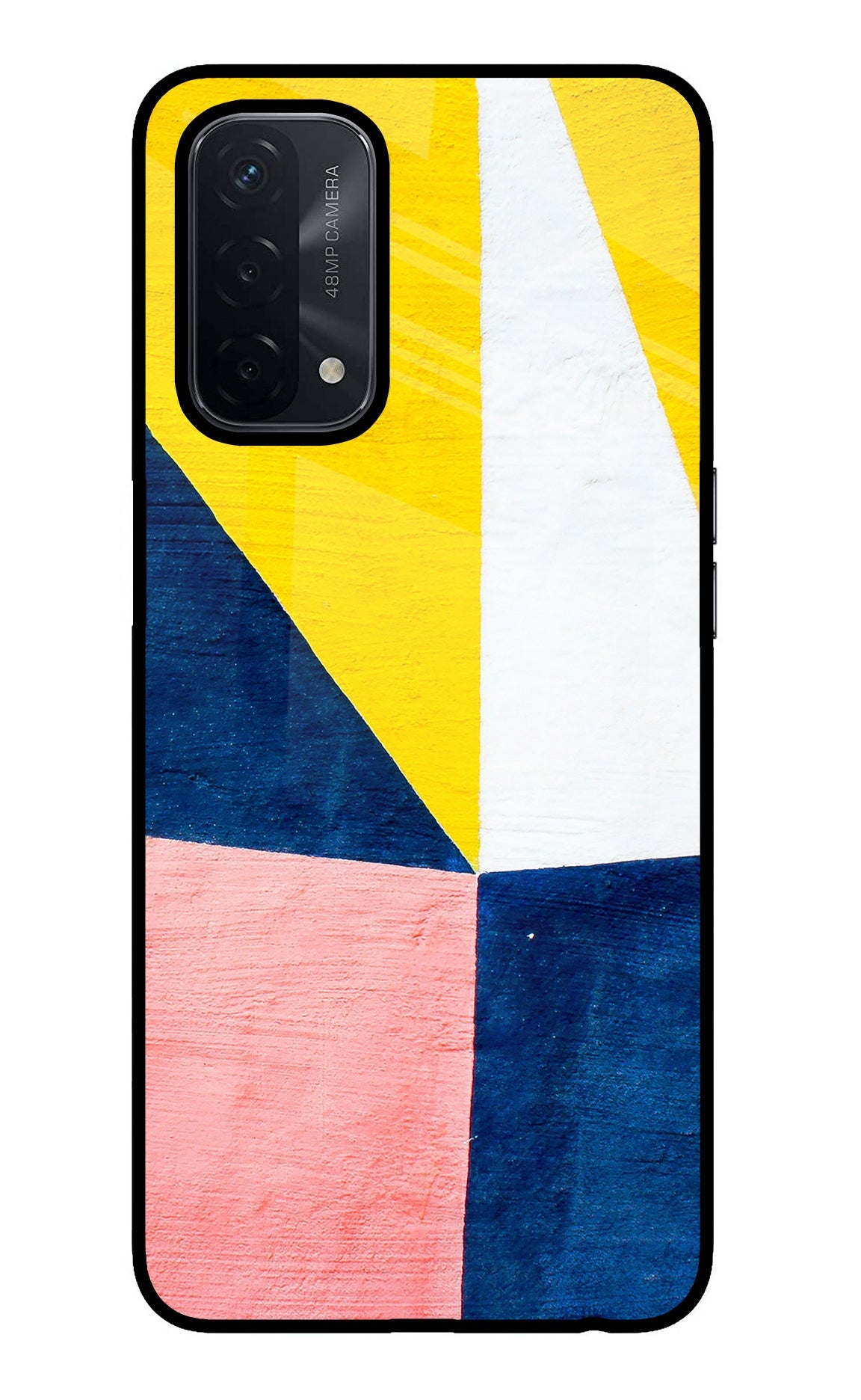 Colourful Art Oppo A74 5G Glass Case