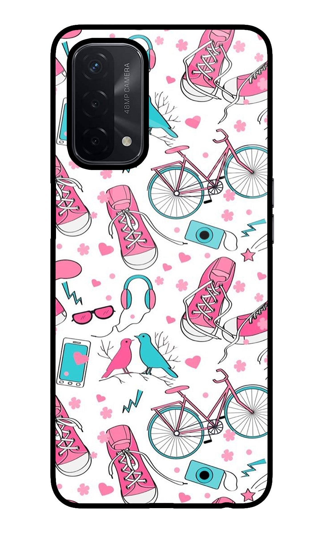 Artwork Oppo A74 5G Glass Case