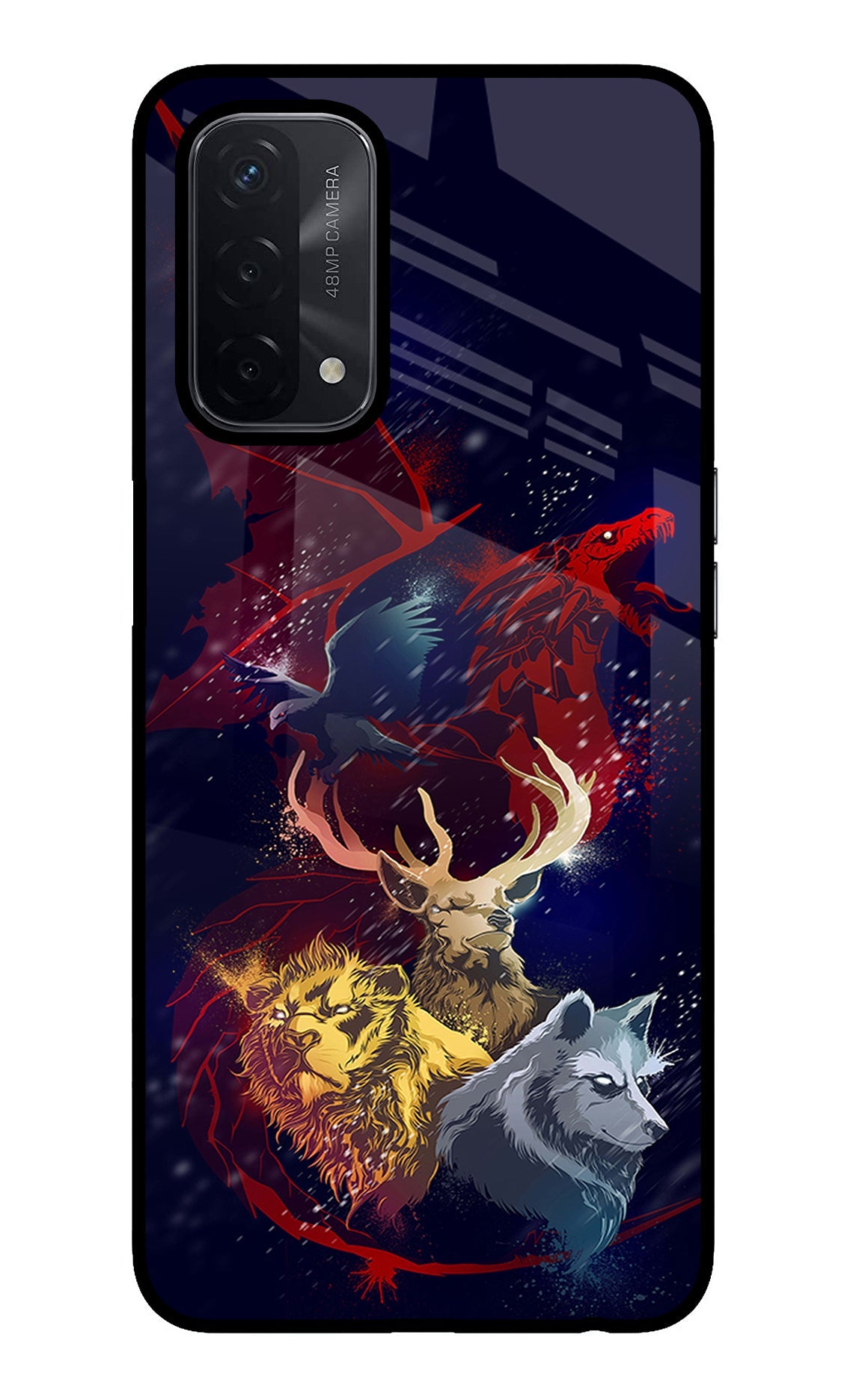 Game Of Thrones Oppo A74 5G Back Cover