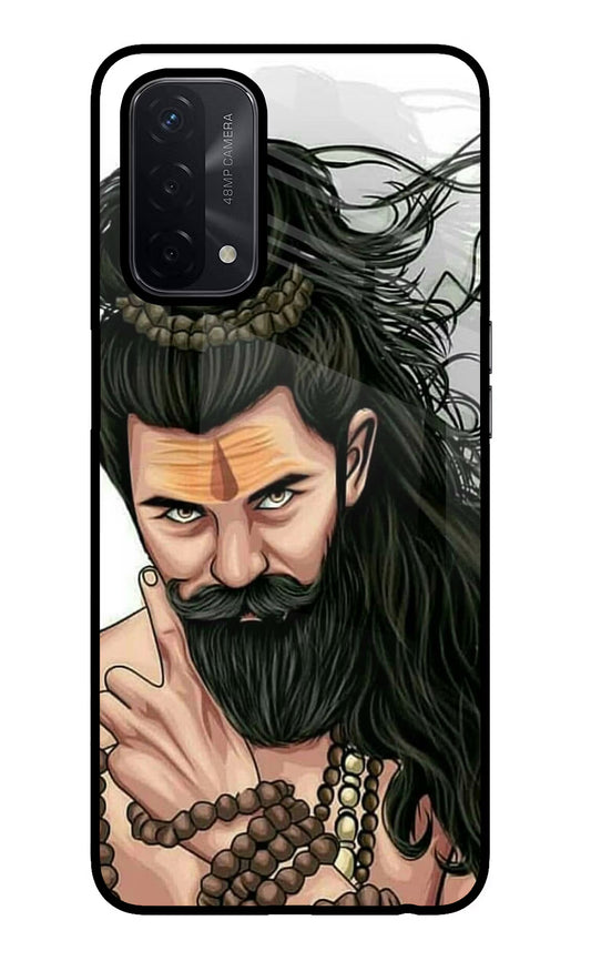Mahadev Oppo A74 5G Glass Case