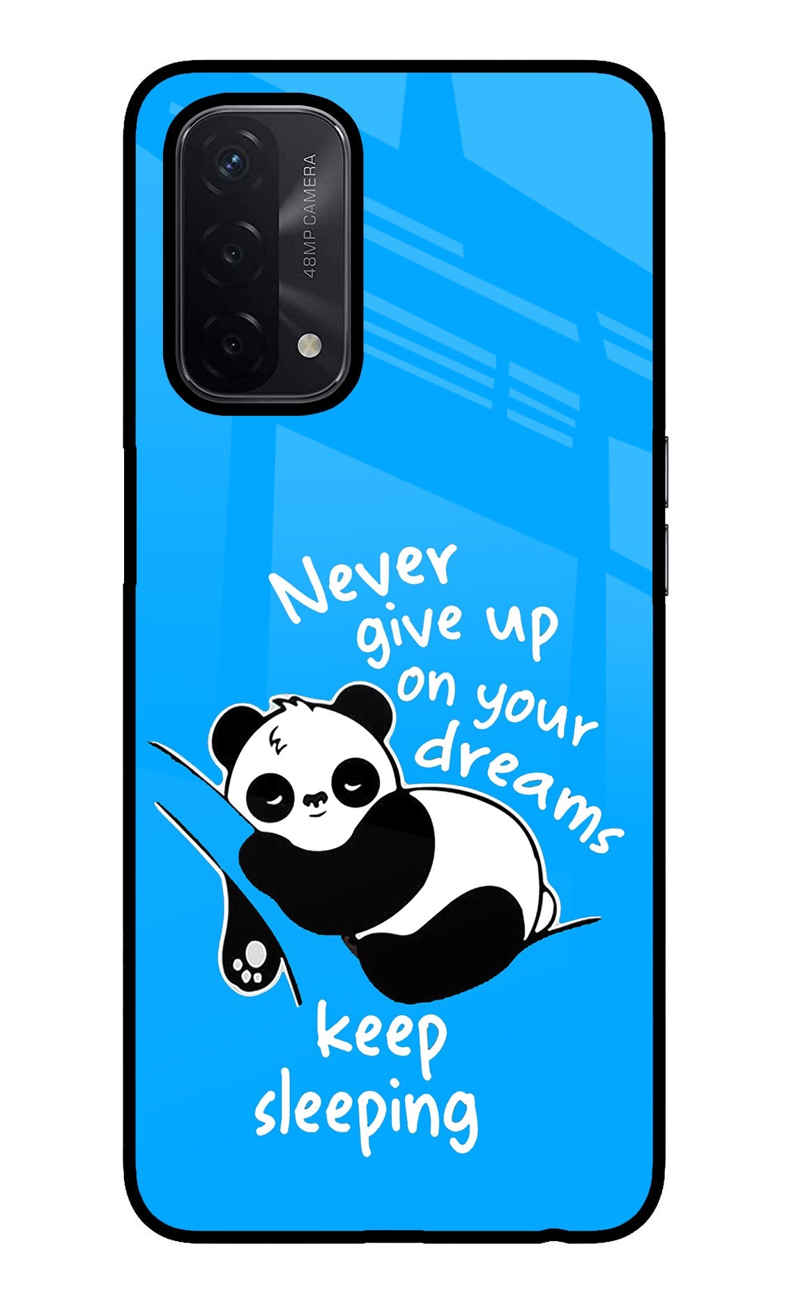 Keep Sleeping Oppo A74 5G Back Cover