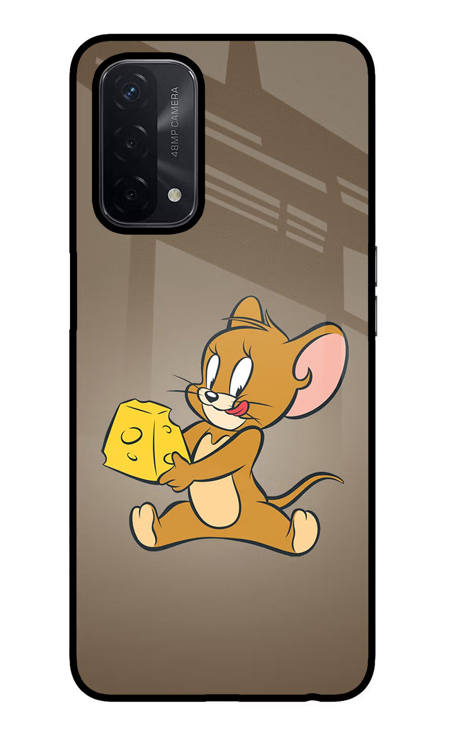 Jerry Oppo A74 5G Back Cover, Glass case