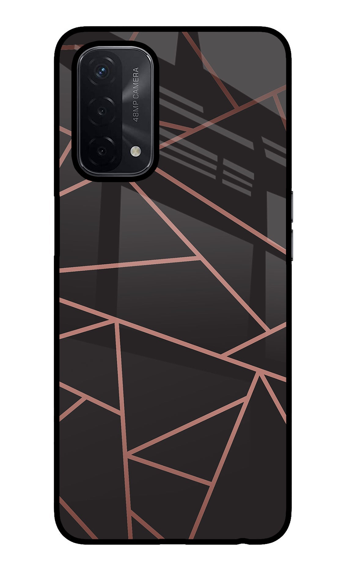 Geometric Pattern Oppo A74 5G Back Cover