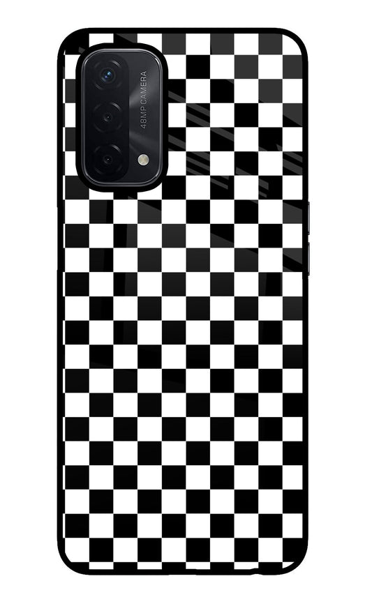 Chess Board Oppo A74 5G Glass Case
