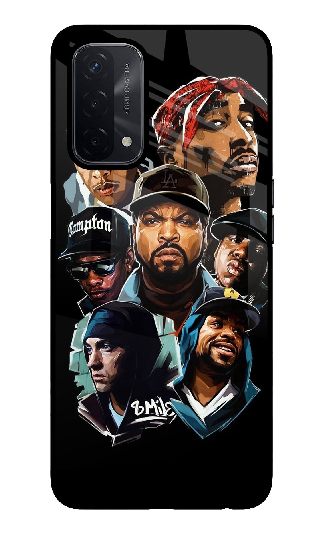 Rappers Oppo A74 5G Back Cover