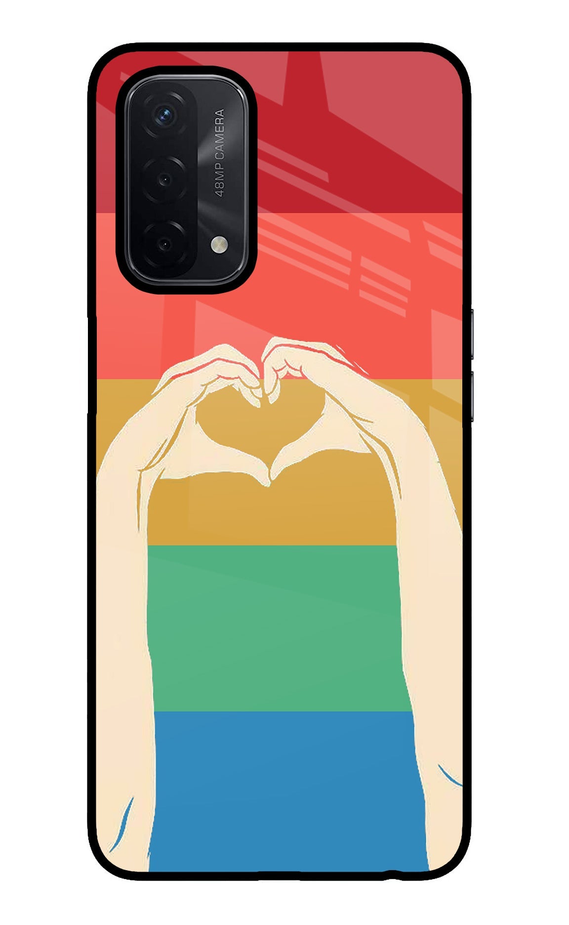 Vintage Love Oppo A74 5G Back Cover