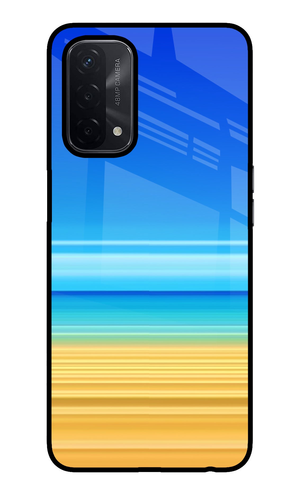 Beach Art Oppo A74 5G Back Cover